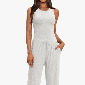 NWT: Women's Gray Casual Set